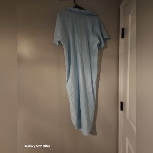 Cupshe small blue bathing suit cover up